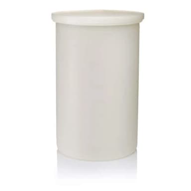 Cylindrical Tank with Cover PP 100 gallon