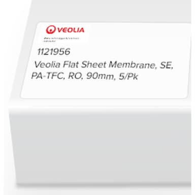 SUEZ (GE) Flat Sheet Membrane, SE, PA-TFC, RO, 90mm, 5/Pk