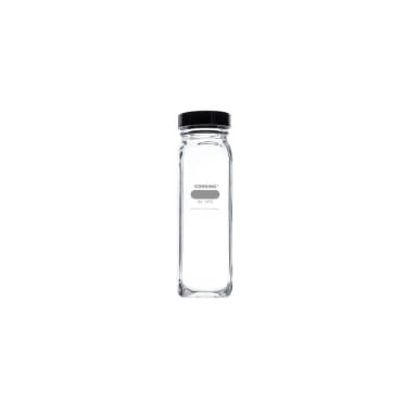 PYREX 160mL Wide Mouth Milk Dilution Bottle, Screw Cap, Graduated