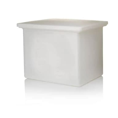 Rectangular Tank with Cover HDPE 45 gal / 24x 18x 24