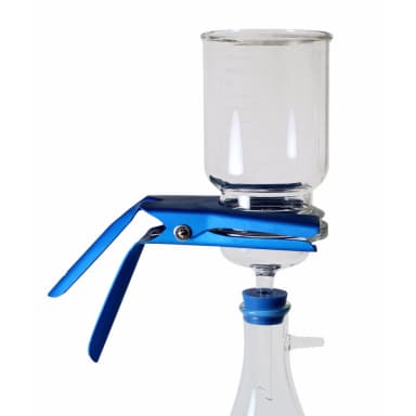 90mm Glass Microanalysis Holder, PTFE-coated stainless steel support, 1000 ml