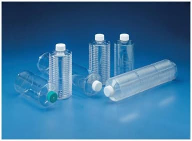 2X PETG Expanded Surface Roller Bottle Sterile 20/20 1700 cm2