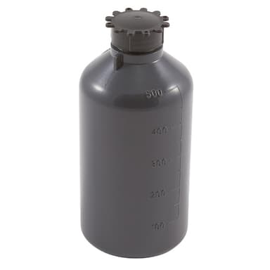 Bottle NM Graduated, PE 500mL, 25/CS