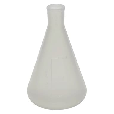 Flask Erlenmeyer, PP 125mL, 12/CS