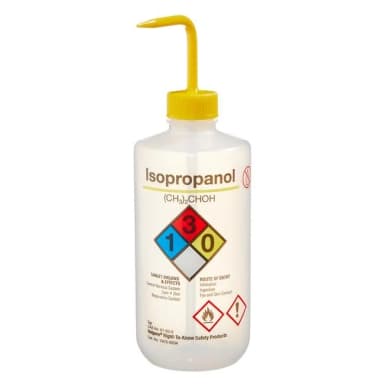 Wash Bottle Safety RTK N/M Isopropanol LDPE 500 mL