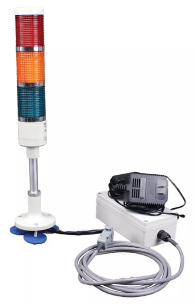 Light tower kit including relay box