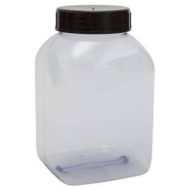 Bottle WM w Cap, PVC 2000mL, 24/CS
