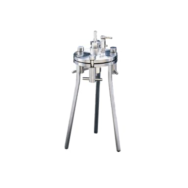Lg. Sanitary Stainless Steel Holder, 316 SS, 142mm