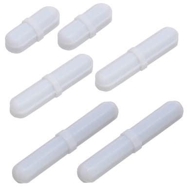 Stir Bar Octagonal Kit w 6 Bars, PTFE, 1/EA