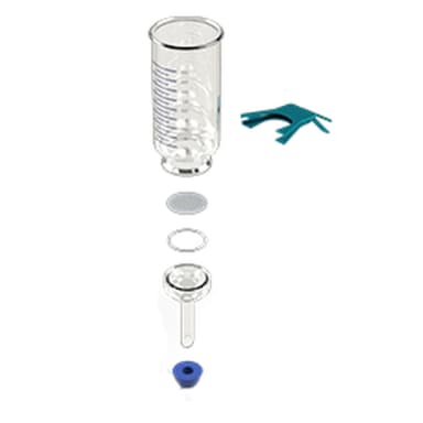 47mm Glass Microanalysis Holder, 500 ml, KGS 47