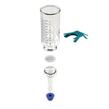 47mm Glass Microanalysis Holder, 500 ml, KGT 47