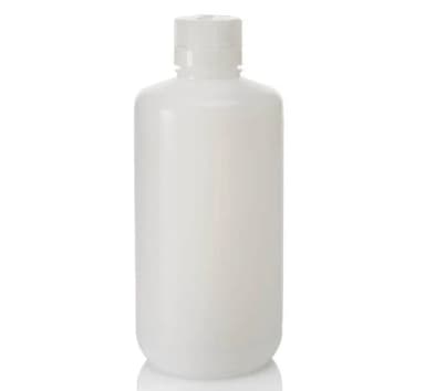 Bottle, Narrow Mouth, Boston Round - HDPE 32 oz / 1000 mL (38-430)