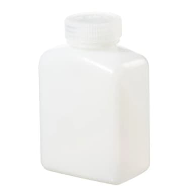 Bottle, Rectangular - HDPE 16 oz / 500 mL (48-415)