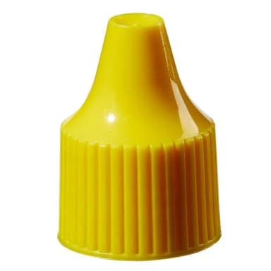 Closure for NALGENEDropper Bottles, PP Yellow (15-415)