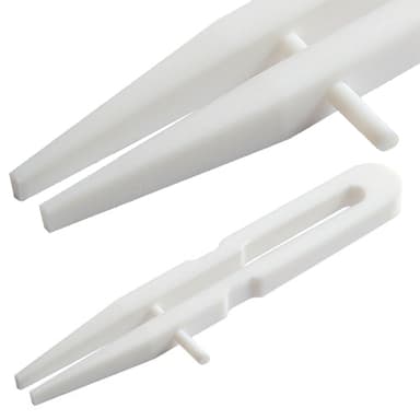 Tweezer Forceps Square End, PTFE 150mm, 1/EA
