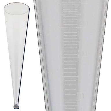 Cylinder Imhoff Cone, SAN 1000mL, 3/CS