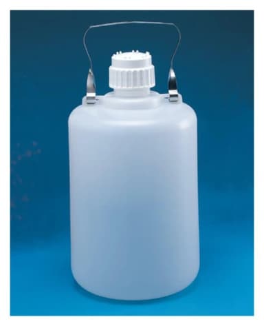 Carboy, Single Use, HDPE, STERILE, (Requires Handle - Cat. No. #2229-0001) 20L (83B)
