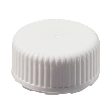 Closure, Micro Packaging Vial, Low Profile, STERILE, 11 mm PPCO Closure, White (11 mm)