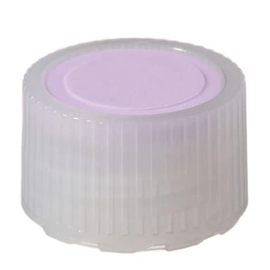 Closure, Micro Packaging Vial, E-BEAM STERILE, 11 mm - HDPE Lt. Purple Color Coder (11 mm)