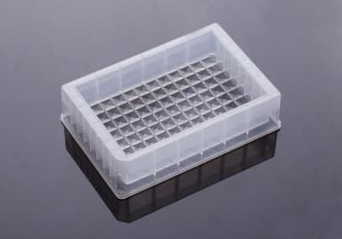 Reservoir, single well, 96 channel troughs, high profile (195ml, No Cap),