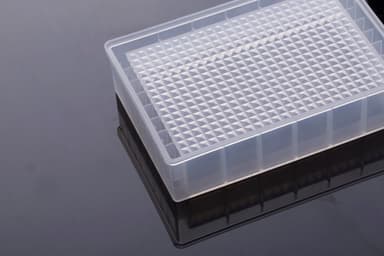 Reservoir, single well, 384 channel troughs, high profile (195ml, No Cap)