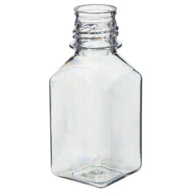 Bottle, Square, Graduated, PC - Tray Pack w/o Closure 250 mL (38-430)