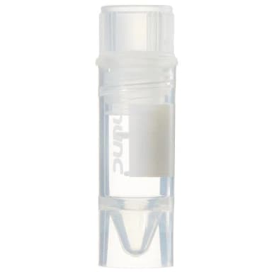 CryoTube Vial Int Thread Conical Btm Self Std PP Screw Stopper Sterile PP 1.0 mL 50/Bag