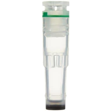 cryobank vials, 2D coded, racked, green cap  0.5ml