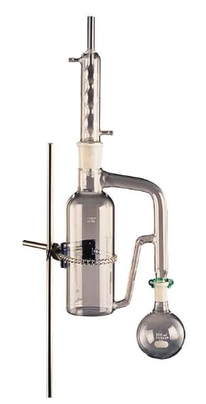 PYREX Replacement Extractor Body for the One Piece Continuous Heavier than Water Liquid/Liquid Extractor System