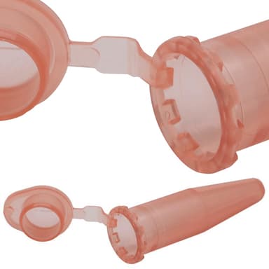 Tube Mico Centrifuge Orange, PP 1.5mL, 1000/CS