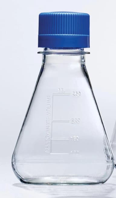 Sterile Disposable PETG Cell Culture Flask Plain Bottom 250mL