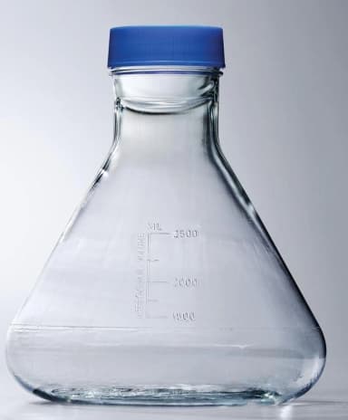 Sterile Disposable Flask w/Vented Closure 2000 mL