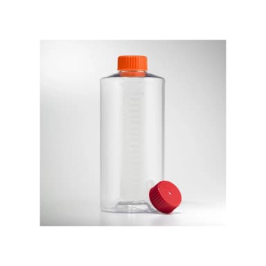 Corning 850cm Polystyrene Roller Bottle with Easy Grip Cap, Sterile 22/Bag, 44/Case