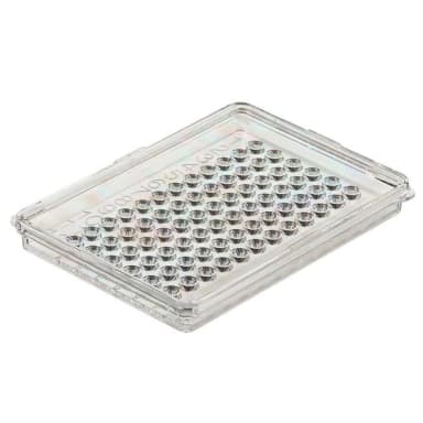 MicroWell Mini Tray 72 Well w/Lid Low Profile NS PS 10 ul Well