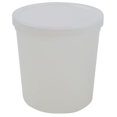 Container w Lid Natural, PPCO 68oz, 50/CS
