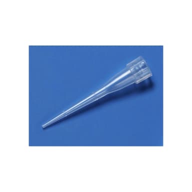 Corning 0.1-10µL Microvolume Racked Pipet Tips, (Fits Gilson and Other Ultra-Micropipettors), Graduated, Natural, Sterile, 96 Tips/Rack, 10 Racks/Case., 960 Tips/Case.