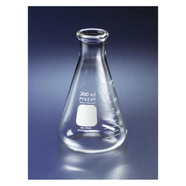 PYREX 6L Narrow Mouth Erlenmeyer Flasks with Heavy Duty Rim