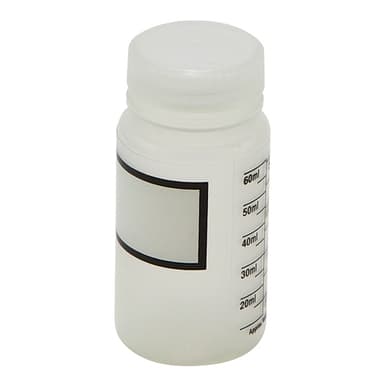 Bottle WM Graduated, PP 60mL, 12/CS