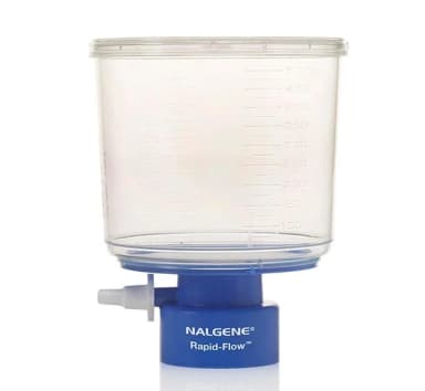 500 mL Rapid-FlowBottle Top Filter 0.2m aPES membrane, 75mm dia 45mm neck