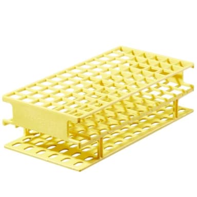 Test Tube Rack Unwire Yellow 13 mm