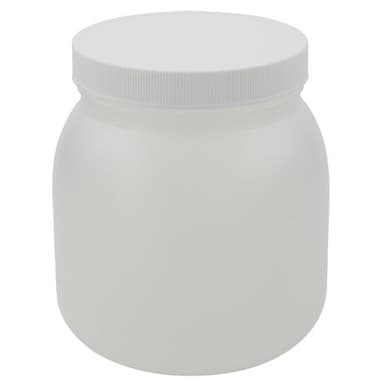 Jar WM Natural, HDPE 0.5gal, 24/CS