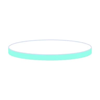 N 19 Septa Silicone blue transparent/PTFE white , 45°, 1.3