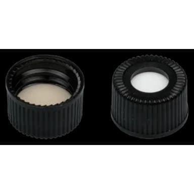 N15 PP screw cap (bonded, 15-425), black