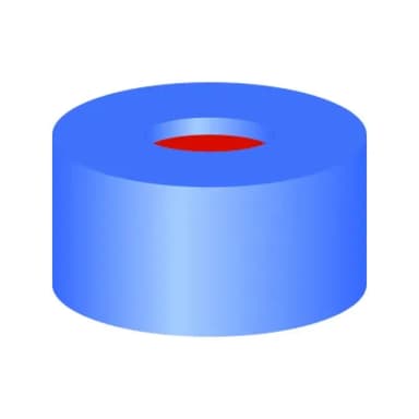 N11 PE snap ring cap, blue