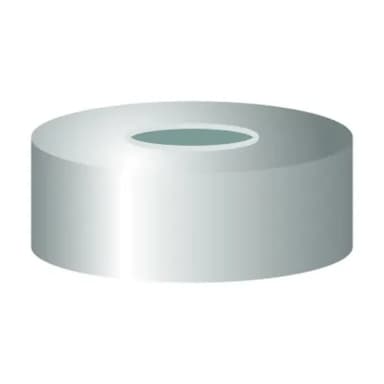 N20 Magnetic crimp cap, silver