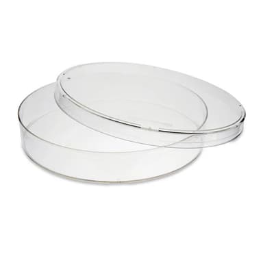 150 x 15 mm Petri Dish, Stackable, sterile, 10/pk, 100/cs