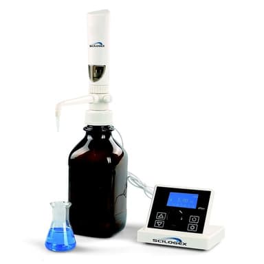 iFlow Motorized LCD Digital Bottle Top Dispenser, 0.1-99.9ml, 110-240V, 50/60Hz, US Plug