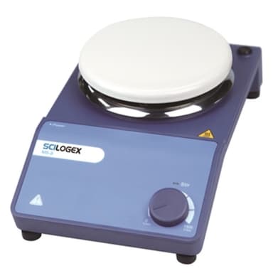 SCILOGEX MS-S Circular Analog Magnetic Stirrer, porcelain plate, 110V/60Hz