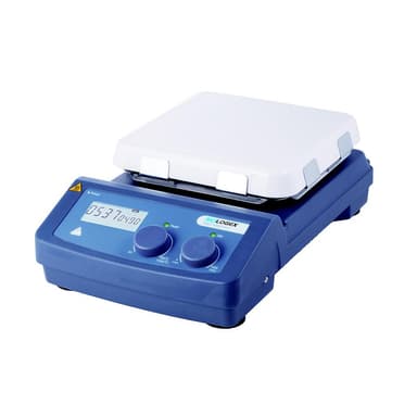 SCI550-Pro LCD Digital 7 x 7 Magnetic Hotplate Stirrer, ceramic-glass plate, 110V, 50/60Hz US Plug