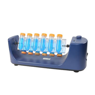 SCI-RL-E Analog Rotisserie Tube Rotator, with 36 x 1.5ml & 12ea 15/50ml centrifuge tube clamps, 100-220V, 50/60Hz, Euro Plug